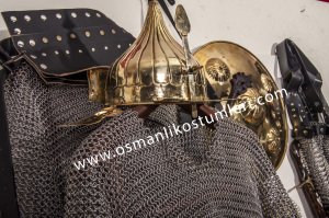 OSMANLI ÇELİK ZIRH GİYSİSİ TAKIMI           (FİYAT ALINIZ)