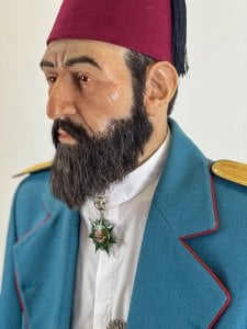 ABDULHAMID WAX STATUE