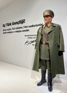 ATATURK WAX STATUE - (GET PRICE)