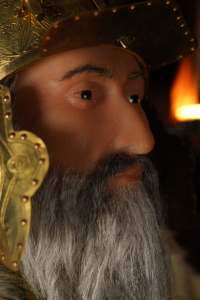 SULTAN THE MAGIC SULEYMAN WAX SCULPTURE