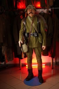 SOLDIER WAX STATUE