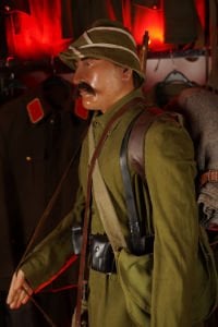 SOLDIER WAX STATUE