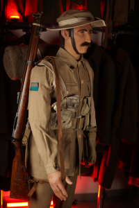 SOLDIER WAX STATUE