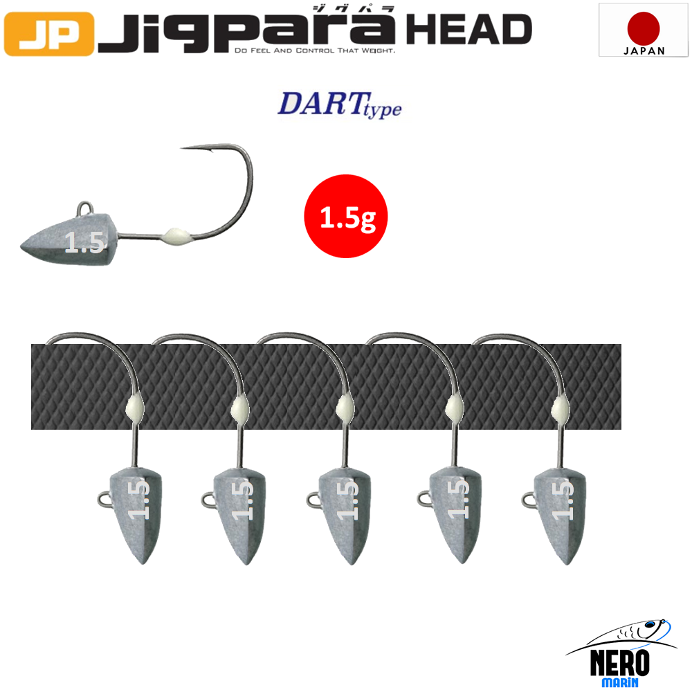 MC Jigpara Head JPHD-1.5 gr/ DART