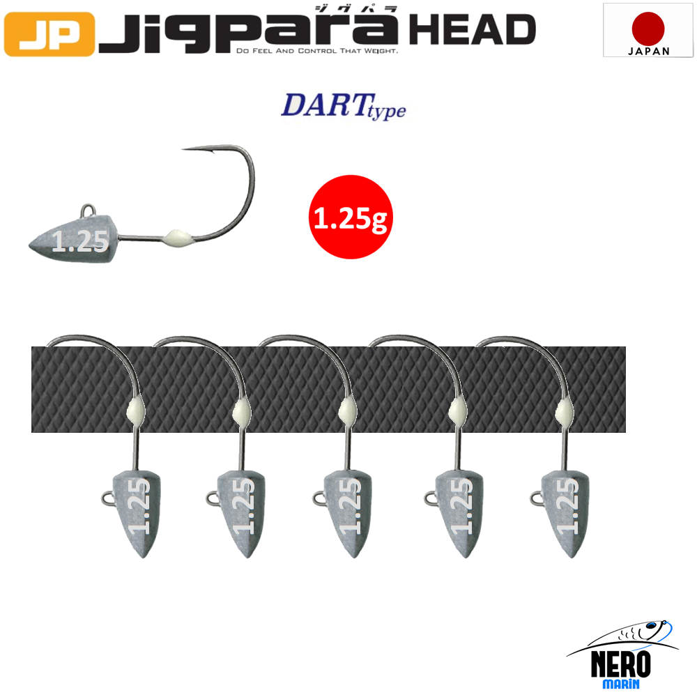 MC Jigpara Head JPHD-1.25 gr/ DART