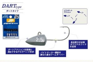 MC Jigpara Head JPHD-0.6 gr/ DART