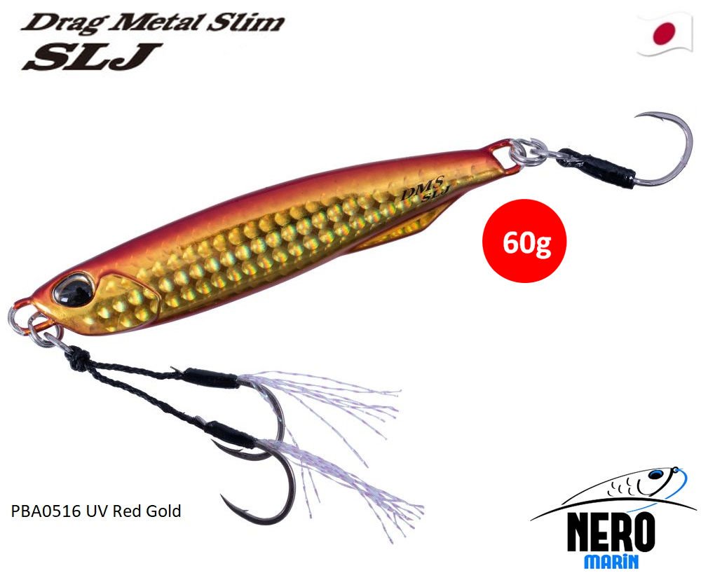 Duo drag Metal SLJ 60Gr. PBA0516 UV Red Gold