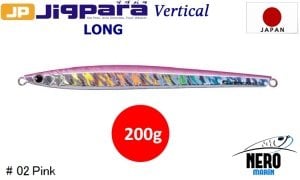 MC Jigpara Vertical Long JPVL-200gr #02 Pink