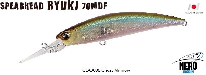 Spearhead Ryuki 70MDF GEA3006 / Ghost Minnow