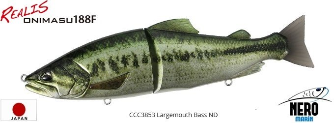Realis Onimasu 188F  CCC3853 / Largemouth Bass ND
