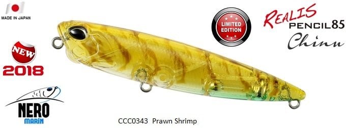 Realis Pencil 85 Chinu  CCC0343 / Prawn Shrimp