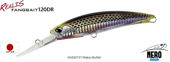 Realis Fangbait 120DR  GHN0157 / Waka Mullet