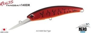 Realis Fangbait 140DR ACC3069 / Red Tiger