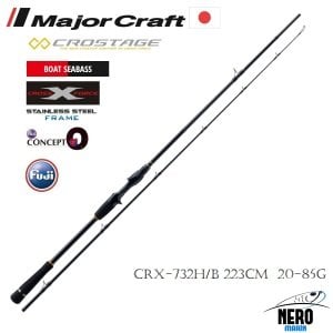 MC New Crostage CRX-732H/B Boat Seabass Spin Kamış 223cm 20-85g