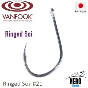 Vanfook Tek İğne Ringed Soi Silver Tin #21 (4 pcs./pack)