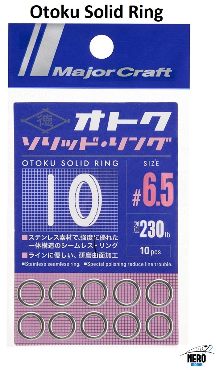 MC Otoku Solid Ring #6.5 (10pcs. Bag)