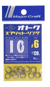 MC Otoku Split Ring #6 (12pcs. Bag)