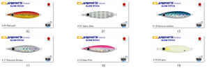 MC Jigpara Vertical Slow Pitch JPVSP-180gr #15 Keimura Sardine