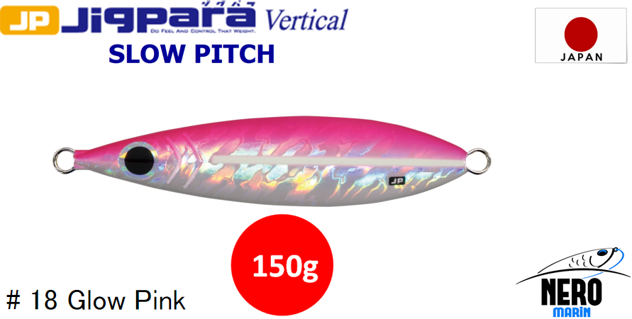 MC Jigpara Vertical Slow Pitch JPVSP-150gr #18 Glow Pink
