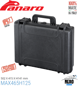 Panaro Max 465H 125S 465*335*125mm. Black