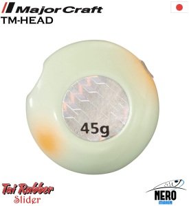 MC TM-Head Slider Tai Rubber Jig 45g #40 Glow Chart