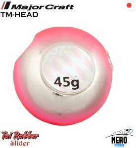 MC TM-Head Slider Tai Rubber Jig 45g #03 Silver Pink