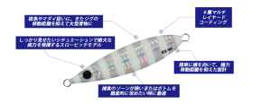 MC Jigpara Vertical Slow Pitch JPVSP-120gr #15 Keimura Sardine