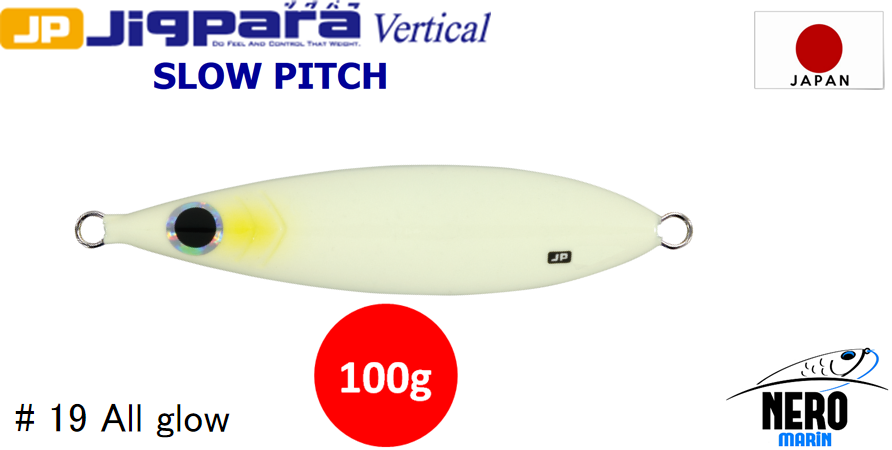 MC Jigpara Vertical Slow Pitch JPVSP-100gr #19 All Glow