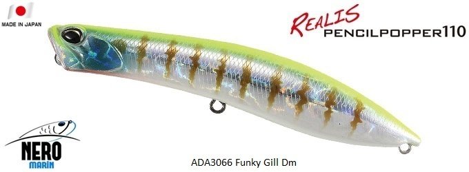 Realis Pencil Popper 110  ADA3066 / Funky Gill DM