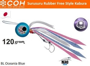 COH Kabura Slider Tai Rubber Jig 120gr. BL