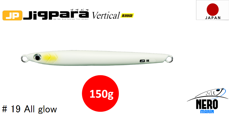 MC Jigpara Vertical Ikanago JPVIK-150gr #19 All Glow