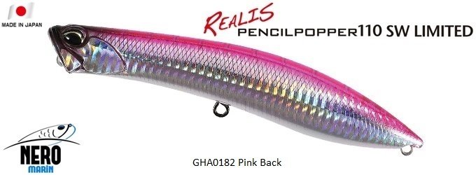 Realis Pencil Popper SW Limited 110SW  GHA0182 / Pink Back