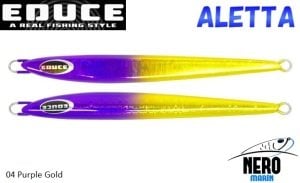 Educe Aletta 120gr Jig 04 Purple Gold