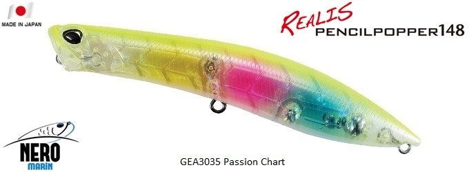 Realis Pencil Popper 148  GEA3035 / Passion Chart