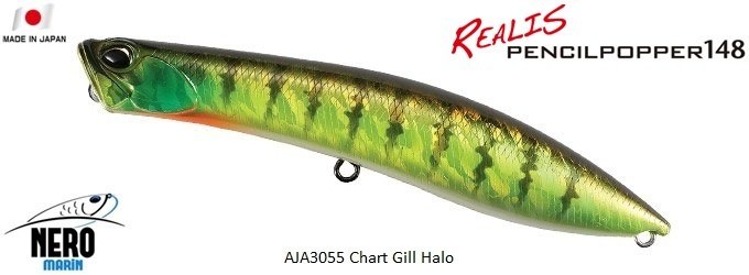 Realis Pencil Popper 148  AJA3055 / Chart Gill Halo