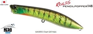 Realis Pencil Popper 148  AJA3055 / Chart Gill Halo