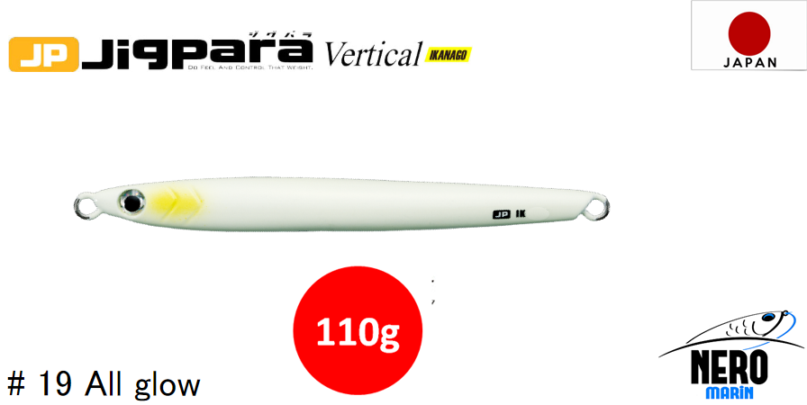MC Jigpara Vertical Ikanago JPVIK-110gr #19 All Glow