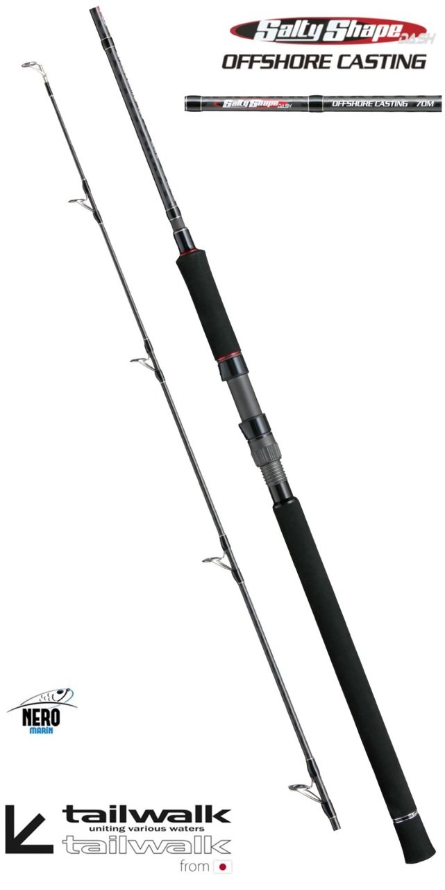 Tailwalk Salty Shape Dash Offshore Casting Kamış 68ML  203cm. Max. 50gr.