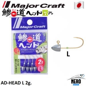 v Ajido Jighead AD-HEAD 2/L (5pcs. Bag)