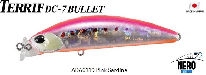 Terrif DC- 7 Bullet  ADA0119 / Pink Sardine