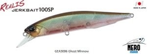 Realis Jerkbait 100SP  GEA3006 / Ghost Minnow