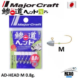 MC Ajido Jighead AD-HEAD 0.8/M (5pcs. Bag)