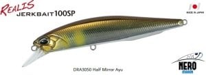 Realis Jerkbait 100SP  DRA3050 / Half Mirror Ayu