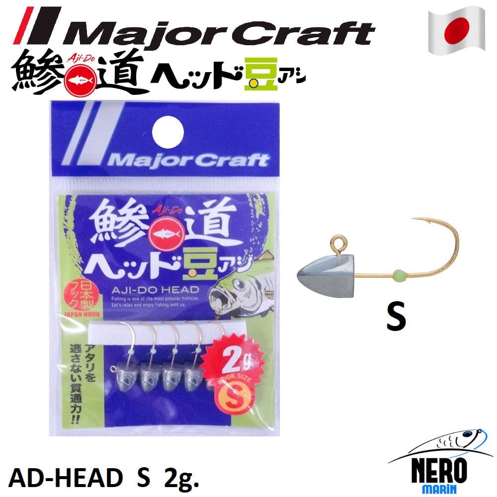 MC Ajido Jighead AD-HEAD 2/S (5pcs. Bag)