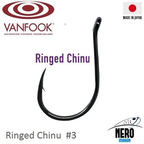 Vanfook Tek İğne Ringed Chinu NS Black #3 (14 pcs./pack)
