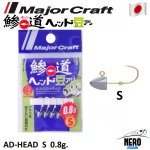 MC Ajido Jighead AD-HEAD 0.8/S (5pcs. Bag)