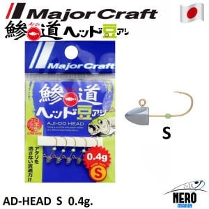 MC Ajido Jighead AD-HEAD 0.4/S (5pcs. Bag)