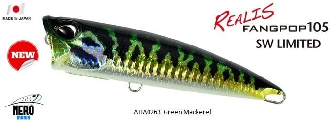 Realis Fangpop 105 SW AHA0263 / Green Mackerel