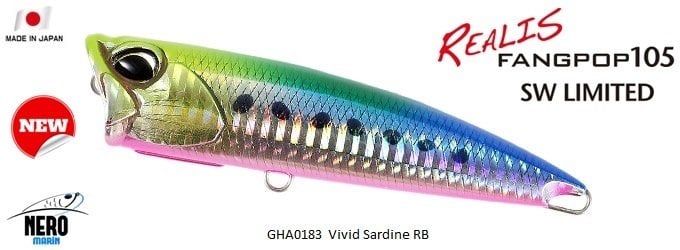 Realis Pangpop 105 SW  GHA0183 / Vivid Sardine RB
