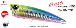 Realis Pangpop 105 SW  GHA0183 / Vivid Sardine RB
